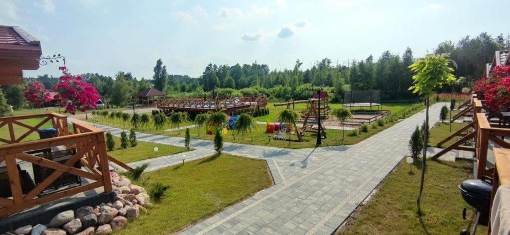 Zielona Dolina - Kompleks Dla Rodzin Z Dziecmi Mikołajki Extérieur photo
