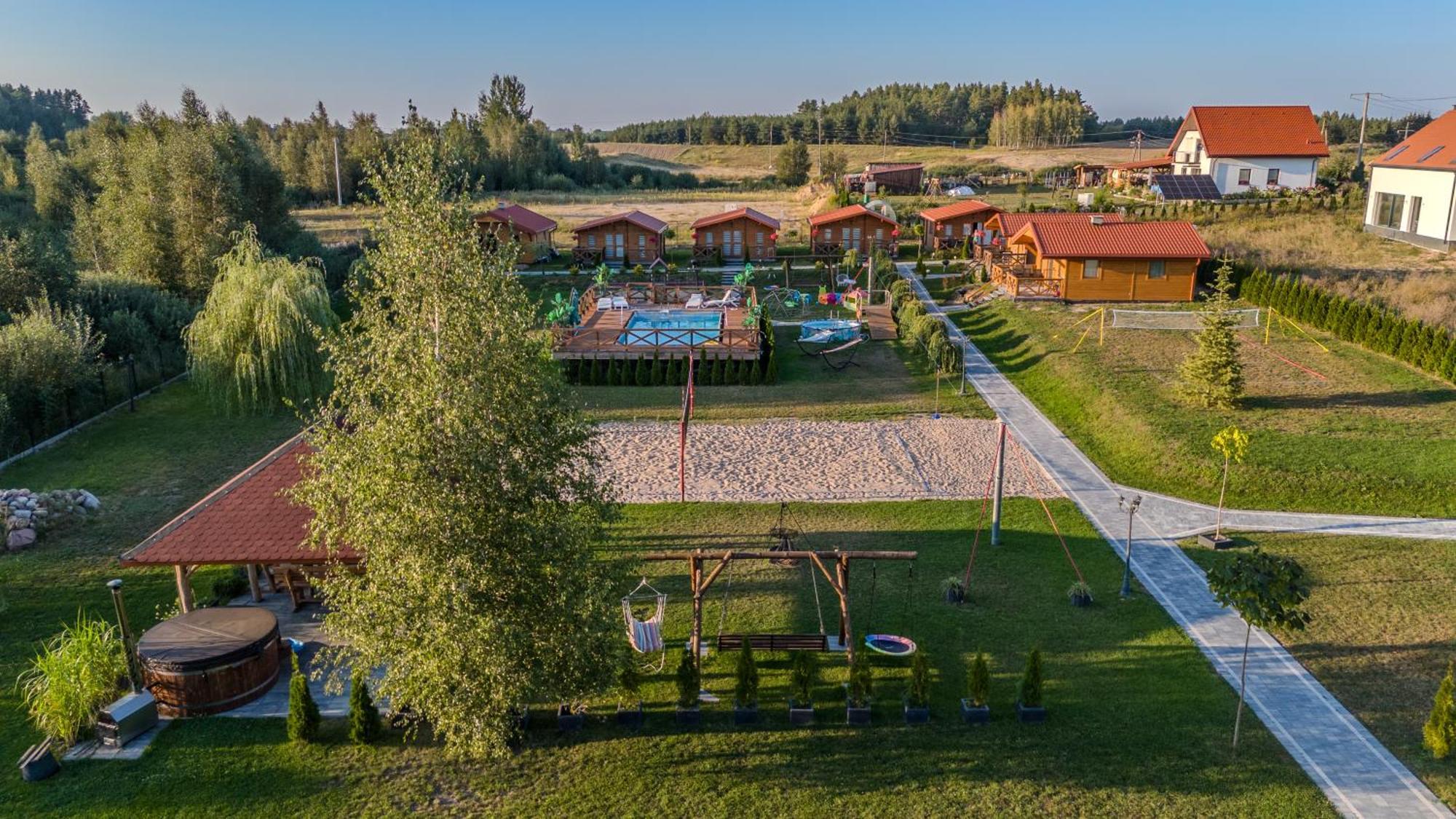 Zielona Dolina - Kompleks Dla Rodzin Z Dziecmi Mikołajki Extérieur photo